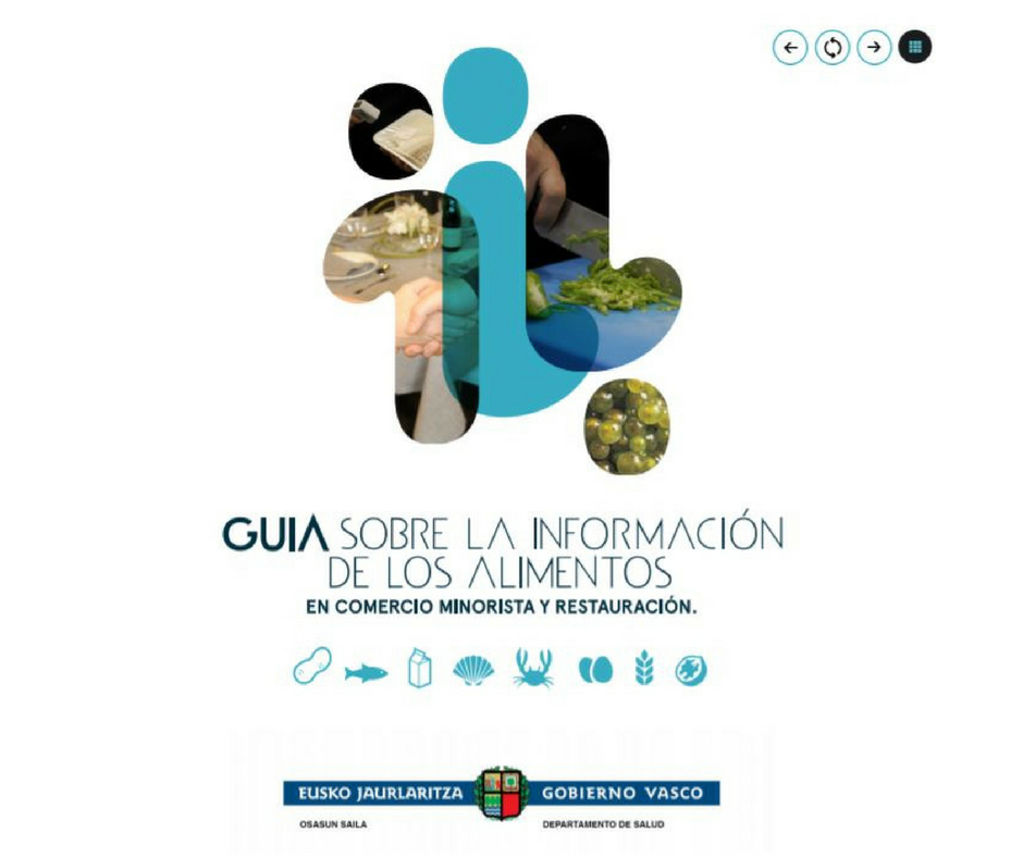 Guía sobre la información de los alimentos en comercio minorista y restauración